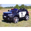 AUTO SUV POLICYJNY NA AKUMULATOR, MIĘKKIE SIEDZENIE, MĘKKIE KOŁA/JC002