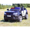AUTO SUV POLICYJNY NA AKUMULATOR, MIĘKKIE SIEDZENIE, MĘKKIE KOŁA/JC002