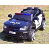 AUTO SUV POLICYJNY NA AKUMULATOR, MIĘKKIE SIEDZENIE, MĘKKIE KOŁA/JC002