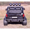 MEGA JEEP WORKS SIX 4X4, 2 X 12V MĘKKIE KOŁA, MIĘKKIE SIEDZENIE/JC003