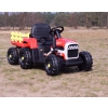 SUPER TRAKTOR FAST NA AKUMULATOR Z PRZYCZEPĄ, MIĘKKIE KOŁA, MIĘKKIE SIEDZENIE, PILOT/JC005