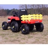 SUPER TRAKTOR FAST NA AKUMULATOR Z PRZYCZEPĄ, MIĘKKIE KOŁA, MIĘKKIE SIEDZENIE, PILOT/JC005