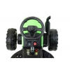 SUPER TRAKTOR FAST NA AKUMULATOR Z PRZYCZEPĄ, MIĘKKIE KOŁA, MIĘKKIE SIEDZENIE, PILOT/JC005