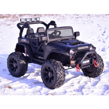 JEEP NA AKUMULATOR BROTHERS , WSPOMAGANIE KIEROWNICY, MIĘKKIE KOŁA, MIĘKKIE SIEDZENIE 24V - 400W/JEEP-JC-666