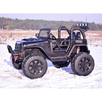 JEEP NA AKUMULATOR BROTHERS , WSPOMAGANIE KIEROWNICY, MIĘKKIE KOŁA, MIĘKKIE SIEDZENIE 24V - 400W/JEEP-JC-666
