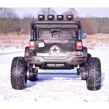JEEP NA AKUMULATOR BROTHERS , WSPOMAGANIE KIEROWNICY, MIĘKKIE KOŁA, MIĘKKIE SIEDZENIE 24V - 400W/JEEP-JC-666