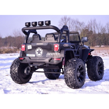 JEEP NA AKUMULATOR BROTHERS , WSPOMAGANIE KIEROWNICY, MIĘKKIE KOŁA, MIĘKKIE SIEDZENIE 24V - 400W/JEEP-JC-666