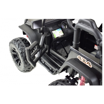JEEP NA AKUMULATOR BROTHERS , WSPOMAGANIE KIEROWNICY, MIĘKKIE KOŁA, MIĘKKIE SIEDZENIE 24V - 400W/JEEP-JC-666