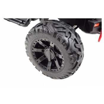 JEEP NA AKUMULATOR BROTHERS , WSPOMAGANIE KIEROWNICY, MIĘKKIE KOŁA, MIĘKKIE SIEDZENIE 24V - 400W/JEEP-JC-666