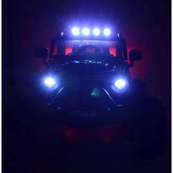 JEEP NA AKUMULATOR BROTHERS , WSPOMAGANIE KIEROWNICY, MIĘKKIE KOŁA, MIĘKKIE SIEDZENIE 24V - 400W/JEEP-JC-666