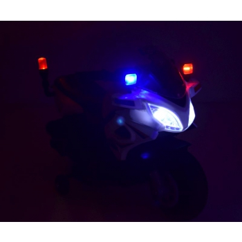PIERWSZY MOTOR POLICYJNY Z KOGUTEM - DLA MALUSZKA/JC-911