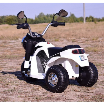 MOTOR CHOPPER - PIERWSZY MOTOREK DLA DZIECKA, MIĘKKIE SIEDZENIE/JC916