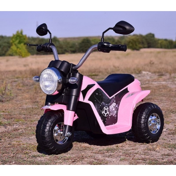 MOTOR CHOPPER - PIERWSZY MOTOREK DLA DZIECKA, MIĘKKIE SIEDZENIE/JC916