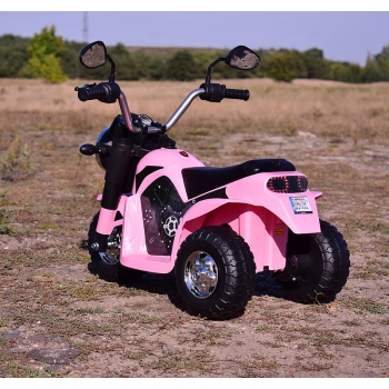 MOTOR CHOPPER - PIERWSZY MOTOREK DLA DZIECKA, MIĘKKIE SIEDZENIE/JC916