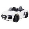 ORYGINALNE AUDI  R8 SPYDER  W NAJLEPSZEJ WERSJI, MIĘKKIE SIEDZENIE, PILOT 2.4 GHZ/ 2198