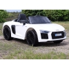 ORYGINALNE AUDI  R8 SPYDER  W NAJLEPSZEJ WERSJI, MIĘKKIE SIEDZENIE, PILOT 2.4 GHZ/ 2198