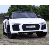 ORYGINALNE AUDI  R8 SPYDER  W NAJLEPSZEJ WERSJI, MIĘKKIE SIEDZENIE, PILOT 2.4 GHZ/ 2198