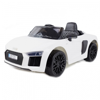 ORYGINALNE AUDI  R8 SPYDER  W NAJLEPSZEJ WERSJI, MIĘKKIE SIEDZENIE, PILOT 2.4 GHZ/ 2198