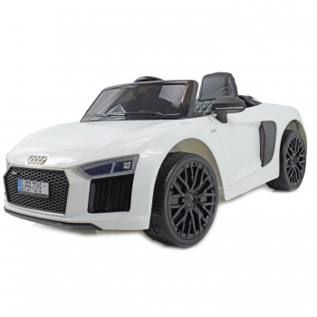 ORYGINALNE AUDI  R8 SPYDER  W NAJLEPSZEJ WERSJI, MIĘKKIE SIEDZENIE, PILOT 2.4 GHZ/ 2198