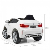 ORYGINALNE BMW X6M   W NAJLEPSZEJ WERSJI, MIĘKKIE SIEDZENIE, PILOT 2.4 GHZ/ 2199