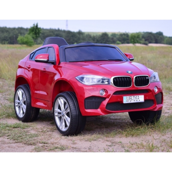 ORYGINALNE BMW X6M   W NAJLEPSZEJ WERSJI, MIĘKKIE SIEDZENIE, PILOT 2.4 GHZ, LAKIER/ 2199