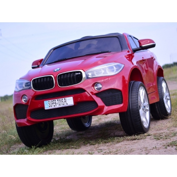 ORYGINALNE BMW X6M   W NAJLEPSZEJ WERSJI, MIĘKKIE SIEDZENIE, PILOT 2.4 GHZ, LAKIER/ 2199