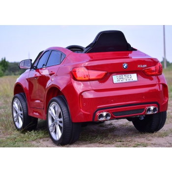 ORYGINALNE BMW X6M   W NAJLEPSZEJ WERSJI, MIĘKKIE SIEDZENIE, PILOT 2.4 GHZ, LAKIER/ 2199