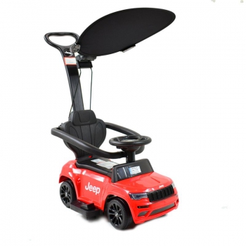 JEŹDZIK, PCHACZ, ODPYCHACZ, POJAZD NA AKUMULATOR- JEEP CHEROKEE,  DASZEK ,DŹWIĘKI/JQ606