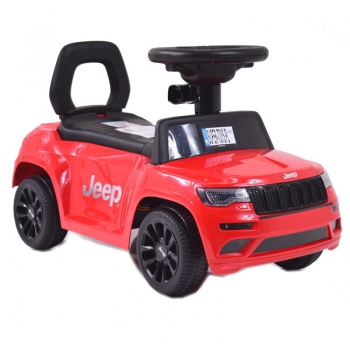 JEŹDZIK, PCHACZ, ODPYCHACZ, POJAZD NA AKUMULATOR- JEEP CHEROKEE,  DASZEK ,DŹWIĘKI/JQ606