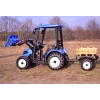 OLBRZYMI TRAKTOR NA AKUMULATOR Z PRZYCZEPĄ 12 V, 240W, PILOT/JS-3158B-12V