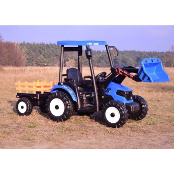 OLBRZYMI TRAKTOR NA AKUMULATOR Z PRZYCZEPĄ 12 V, 240W, PILOT/JS-3158B-12V