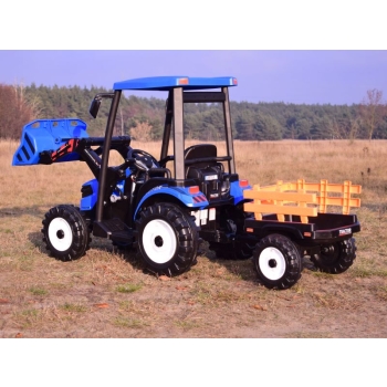 OLBRZYMI TRAKTOR NA AKUMULATOR Z PRZYCZEPĄ 12 V, 240W, PILOT/JS-3158B-12V