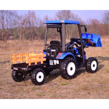 OLBRZYMI TRAKTOR NA AKUMULATOR Z PRZYCZEPĄ 12 V, 240W, PILOT/JS-3158B-12V