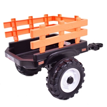 OLBRZYMI TRAKTOR NA AKUMULATOR Z PRZYCZEPĄ 12 V, 240W, PILOT/JS-3158B-12V