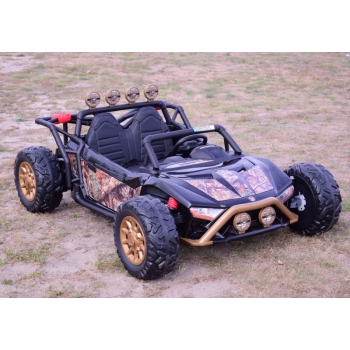 MEGA BUGGY BEAST  DLA 2 DZIECI, 400 WAT, 24V, MIĘKKIE  SIEDZENIE, MIĘKKIE KOŁA, WALIZKA NA AKUMULATOR,/JS3168