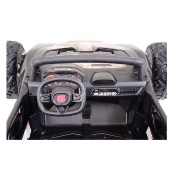 MEGA BUGGY BEAST  DLA 2 DZIECI, 400 WAT, 24V, MIĘKKIE  SIEDZENIE, MIĘKKIE KOŁA, WALIZKA NA AKUMULATOR,/JS3168