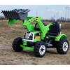 MOCNY TRAKTOR Z ŁYŻKĄ KINGDOM 12V  DWIE PRĘDKOŚCI/JS328A