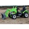 MOCNY TRAKTOR Z ŁYŻKĄ KINGDOM 12V  DWIE PRĘDKOŚCI/JS328A