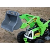 MOCNY TRAKTOR Z ŁYŻKĄ KINGDOM 12V  DWIE PRĘDKOŚCI/JS328A