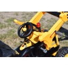 MOCNY TRAKTOR Z ŁYŻKĄ KINGDOM 12V  DWIE PRĘDKOŚCI/JS328A