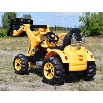 MOCNY TRAKTOR Z ŁYŻKĄ KINGDOM 12V  DWIE PRĘDKOŚCI/JS328A
