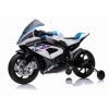 MOTOR NA AKUMULATOR ŚCIGACZ ORYGINALNE BMW HP4 RACE, KOŁA EVA, MIĘKKIE SIEDZENIE/JT5001
