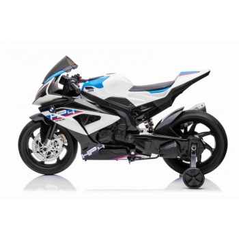 MOTOR NA AKUMULATOR ŚCIGACZ ORYGINALNE BMW HP4 RACE, KOŁA EVA, MIĘKKIE SIEDZENIE/JT5001