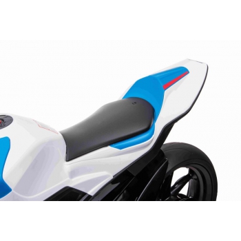 MOTOR NA AKUMULATOR ŚCIGACZ ORYGINALNE BMW HP4 RACE, KOŁA EVA, MIĘKKIE SIEDZENIE/JT5001
