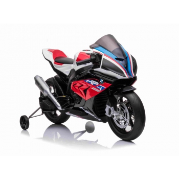 MOTOR NA AKUMULATOR ŚCIGACZ ORYGINALNE BMW HP4 RACE, KOŁA EVA, MIĘKKIE SIEDZENIE/JT5001