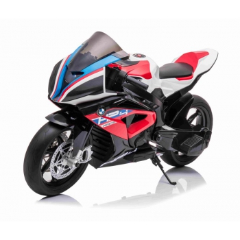MOTOR NA AKUMULATOR ŚCIGACZ ORYGINALNE BMW HP4 RACE, KOŁA EVA, MIĘKKIE SIEDZENIE/JT5001