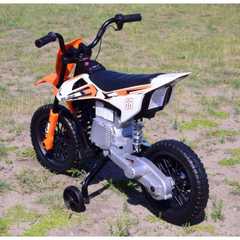 WIELKI MOTOR OFF ROAD MIĘKKIE KOŁA, GAZ W MANETCE, MIĘKKIE SIEDZENIE/JT5006