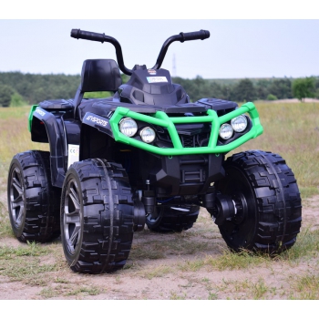 MEGA WIELKI QUAD 4X4, AMORTYZATORY, MIĘKKIE KOŁA, PILOT, WOLNY START, /LB8868