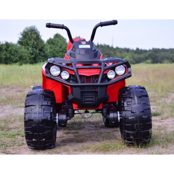 MEGA WIELKI QUAD 4X4, AMORTYZATORY, MIĘKKIE KOŁA, PILOT, WOLNY START,/LB8868