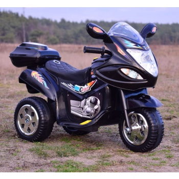 Motorek  dla maluszka, dźwięki, światła, miękkie siedzenie/LL1188